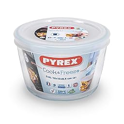 1.7L Pyrex Cook&Freeze Rnd+Lid