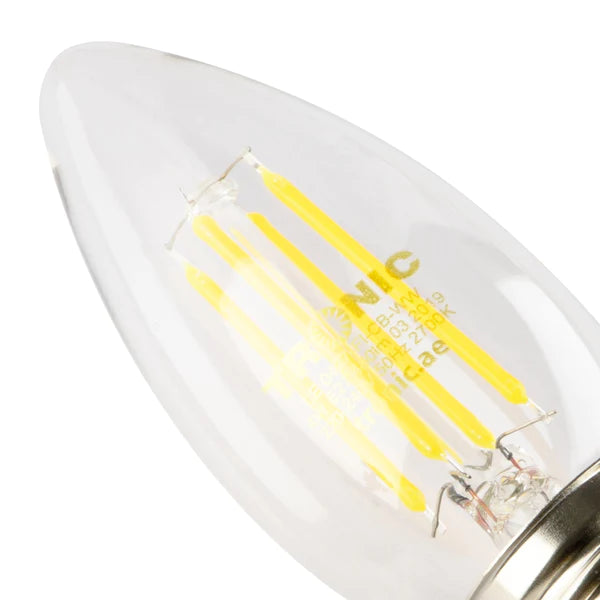 Tronic LED candle filament bulb 4w e27 LE 0427-FI-CB-WW