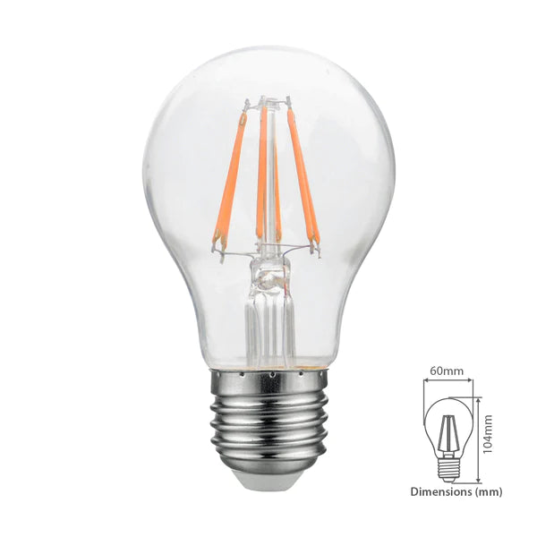 Tronic LED filament bulb 8w e27 LE 0827-FI-WW