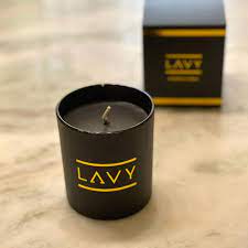 Lavy sandalwood peony scented candle