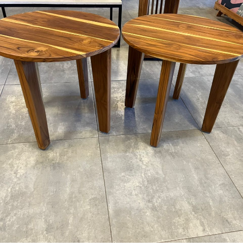 Teak wood Round coffee table